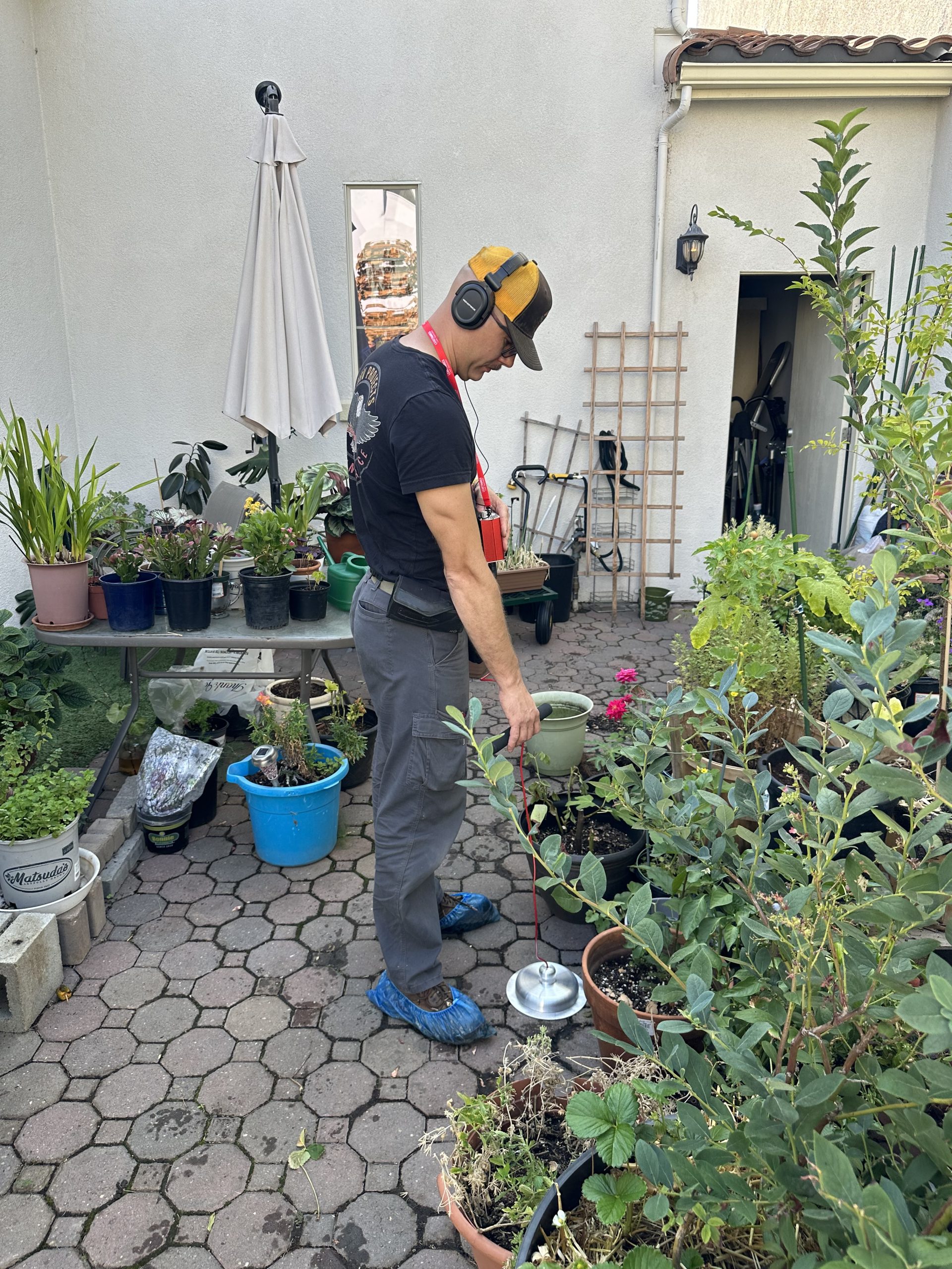 Electronic leak detection by a URV Projects plumber, Danville CA